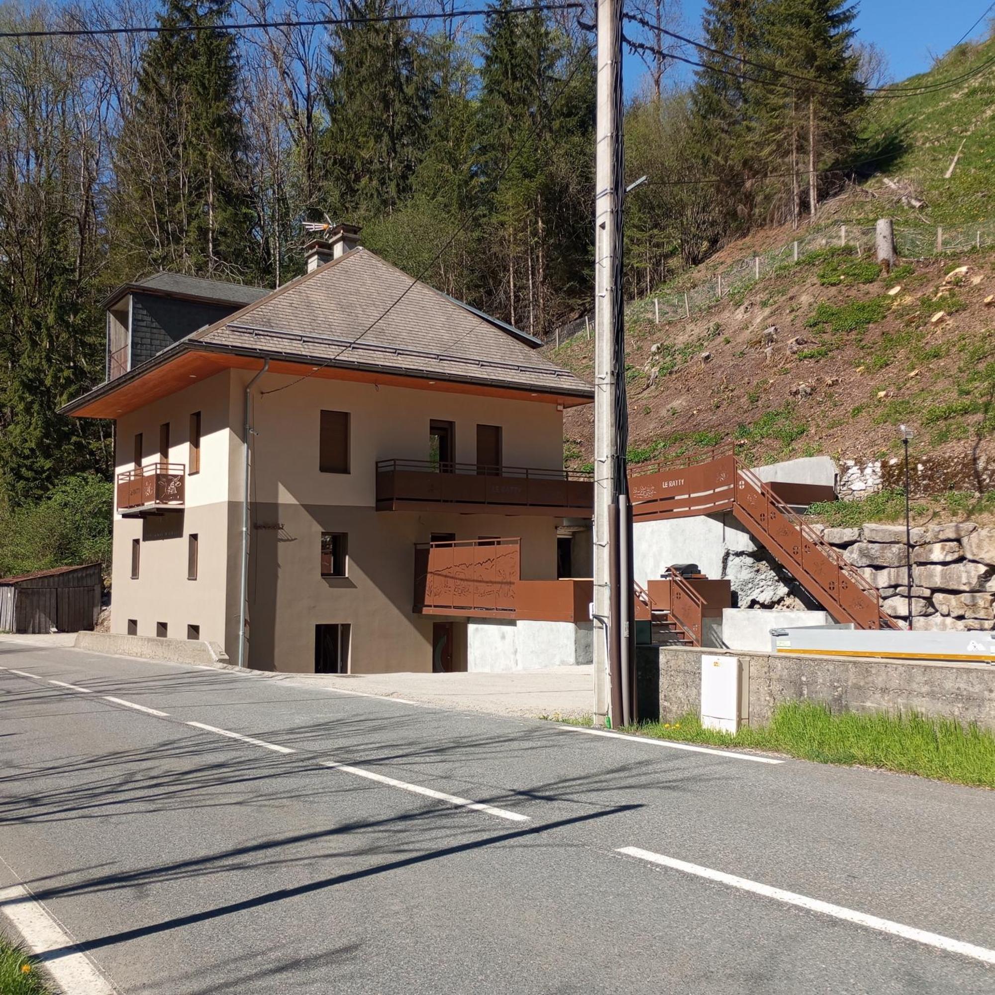 Le Bouquetin Appartement Entremont Buitenkant foto